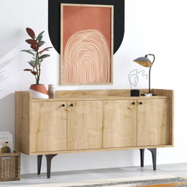 Hanah Home Consola Navi Roble Zafiro
